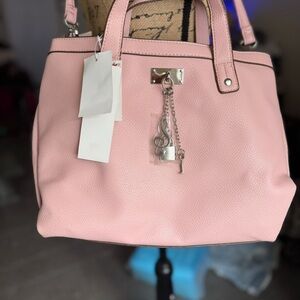 Carlos Santana pink Crossbody bag removable Crossbody strap